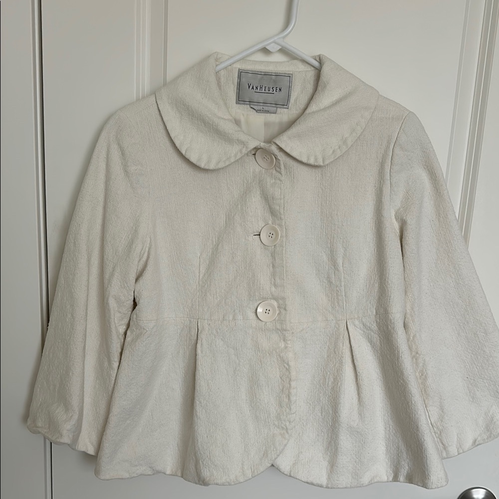 Van Heusen Women’s L Ivory Jacket